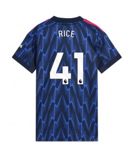 Günstige Arsenal Declan Rice #41 Auswärtstrikot Damen 2025-26 Kurzarm